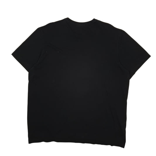Mens Black Lacoste   T Shirt