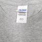 Mens Grey Gildan   T Shirt