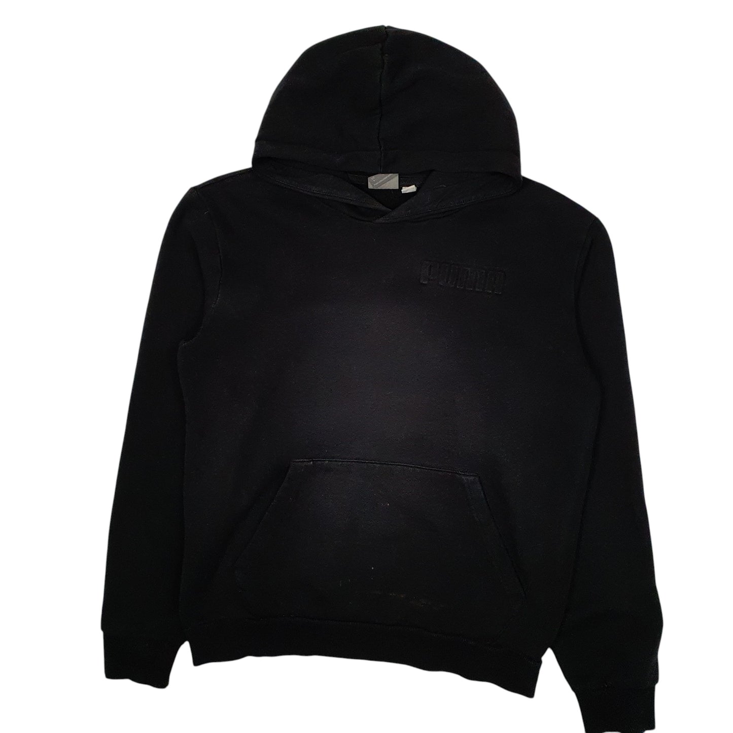 Mens Black Puma  Hoodie Jumper