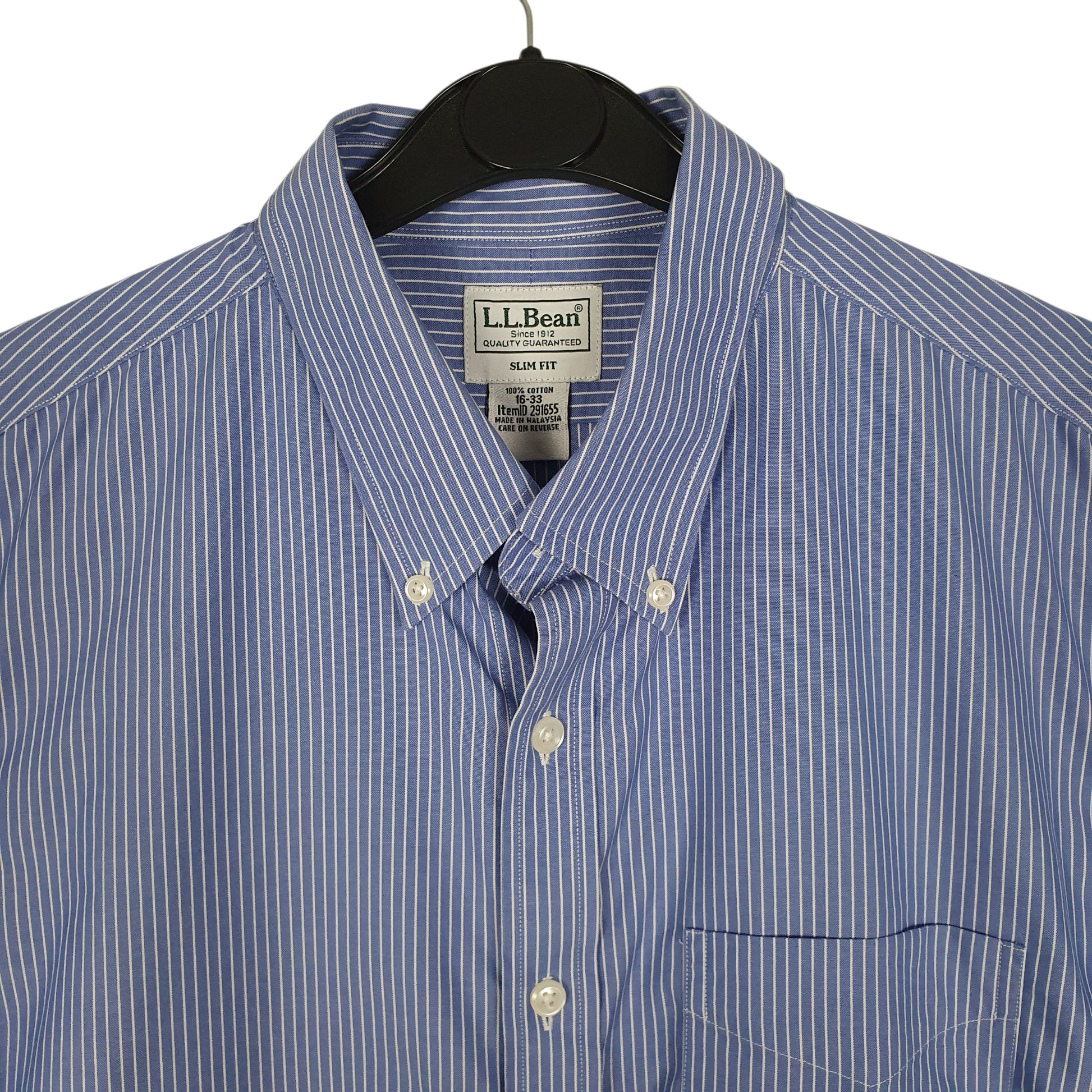 Mens Blue L.L.Bean   Shirt