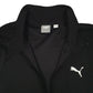 Mens Black Puma Track Top Full Zip Coat
