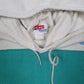 Womens White Reebok Vintage 1980s Made In USA Hoodie Jumper