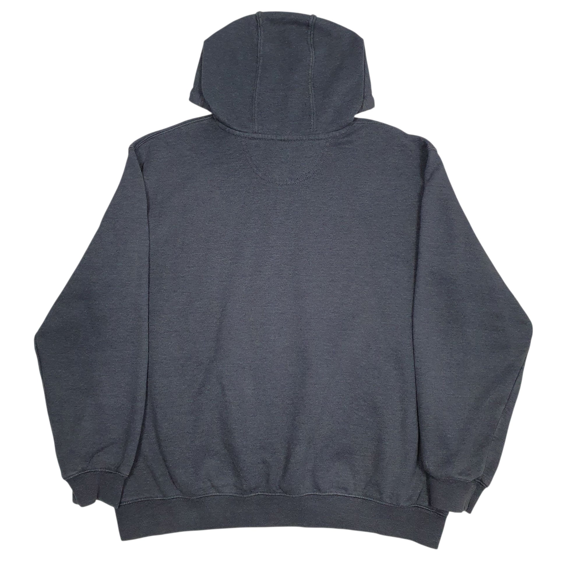 Mens Blue Carhartt Spellout Hoodie Jumper