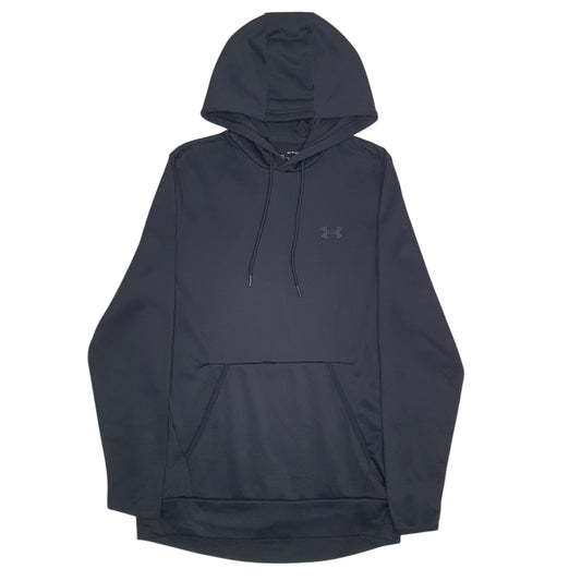 Mens Black Under Armour Cold Gear Hoodie Jumper