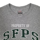 Mens Grey Gildan SFPS Physical Education  T Shirt