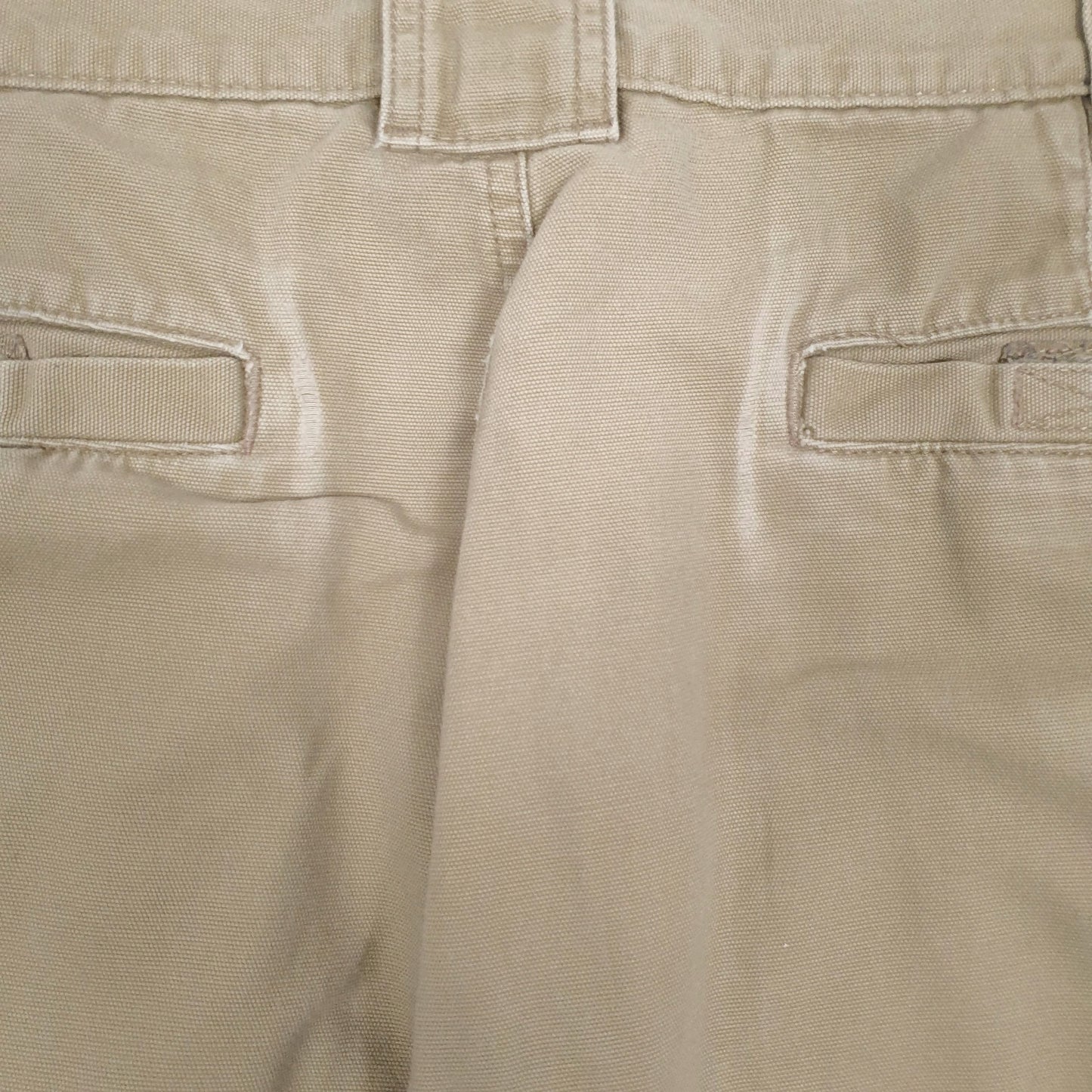 Mens Beige LL Bean Natural Fit  Trousers