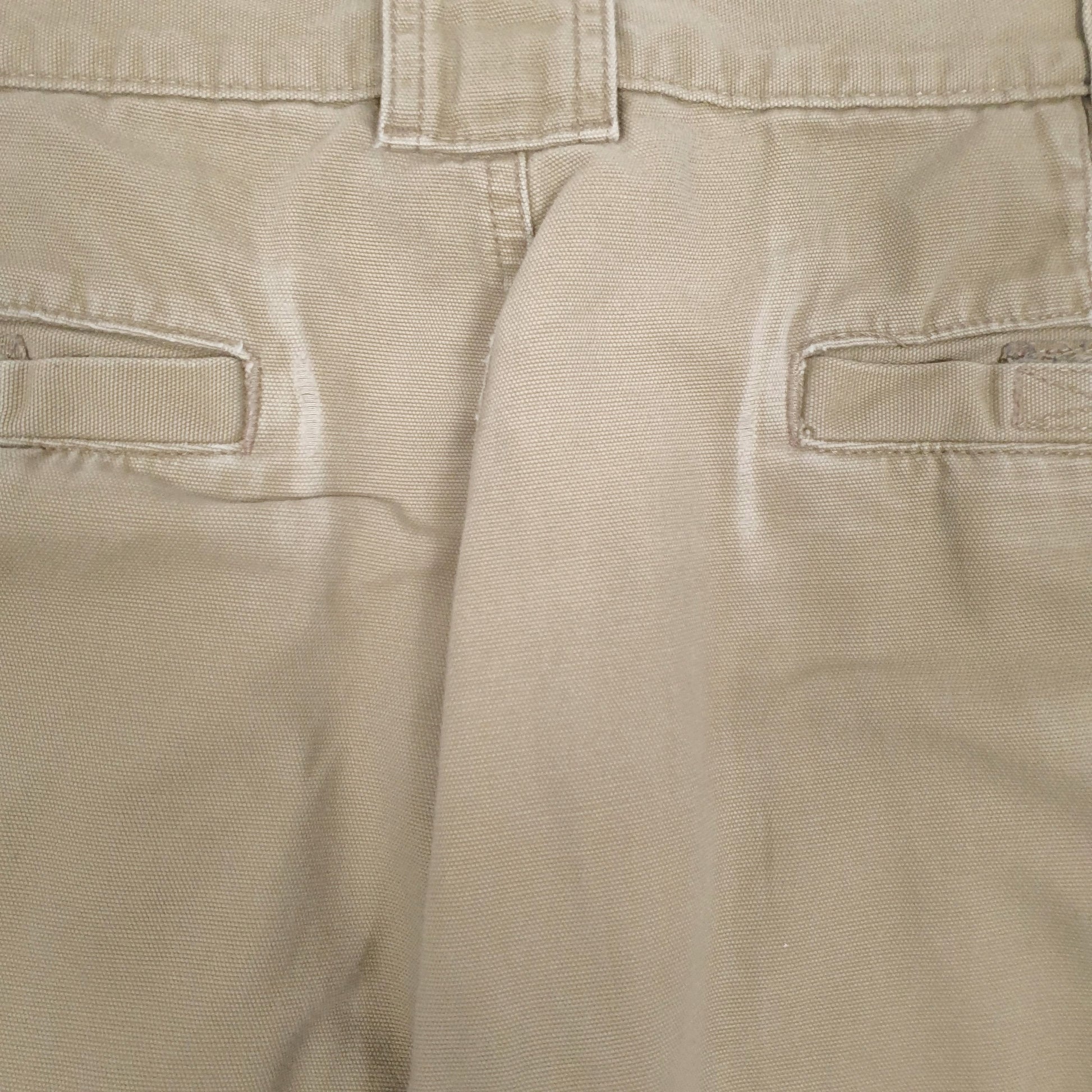 Mens Beige LL Bean Natural Fit  Trousers