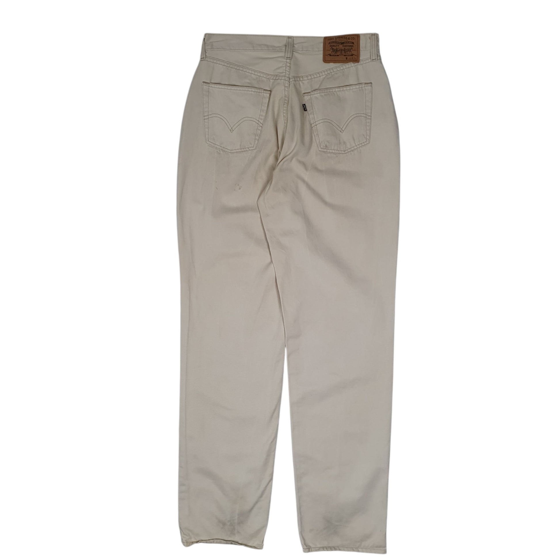 Mens Cream Levis Vintage 90s  Jeans