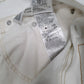 Mens White Levis 569  Shorts