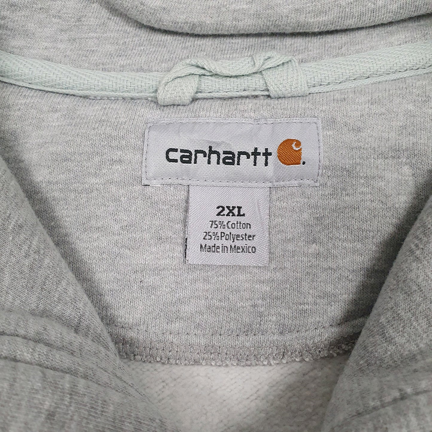 Mens Grey Carhartt  Hoodie Jumper
