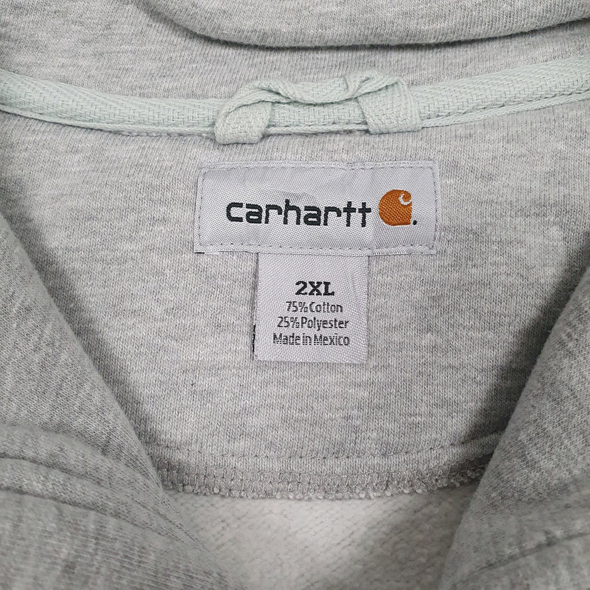 Mens Grey Carhartt  Hoodie Jumper