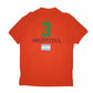 Mens Orange Polo Ralph Lauren Argentina  Polo Shirt