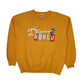 Mens Yellow Disney Mickey Mouse Crewneck Jumper