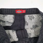 Womens Grey Dickies Striped  Trousers