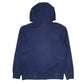 Mens Navy Nike Hoodie Full Zip Jumper