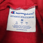 Mens Red Champion  Hoodie Jumper