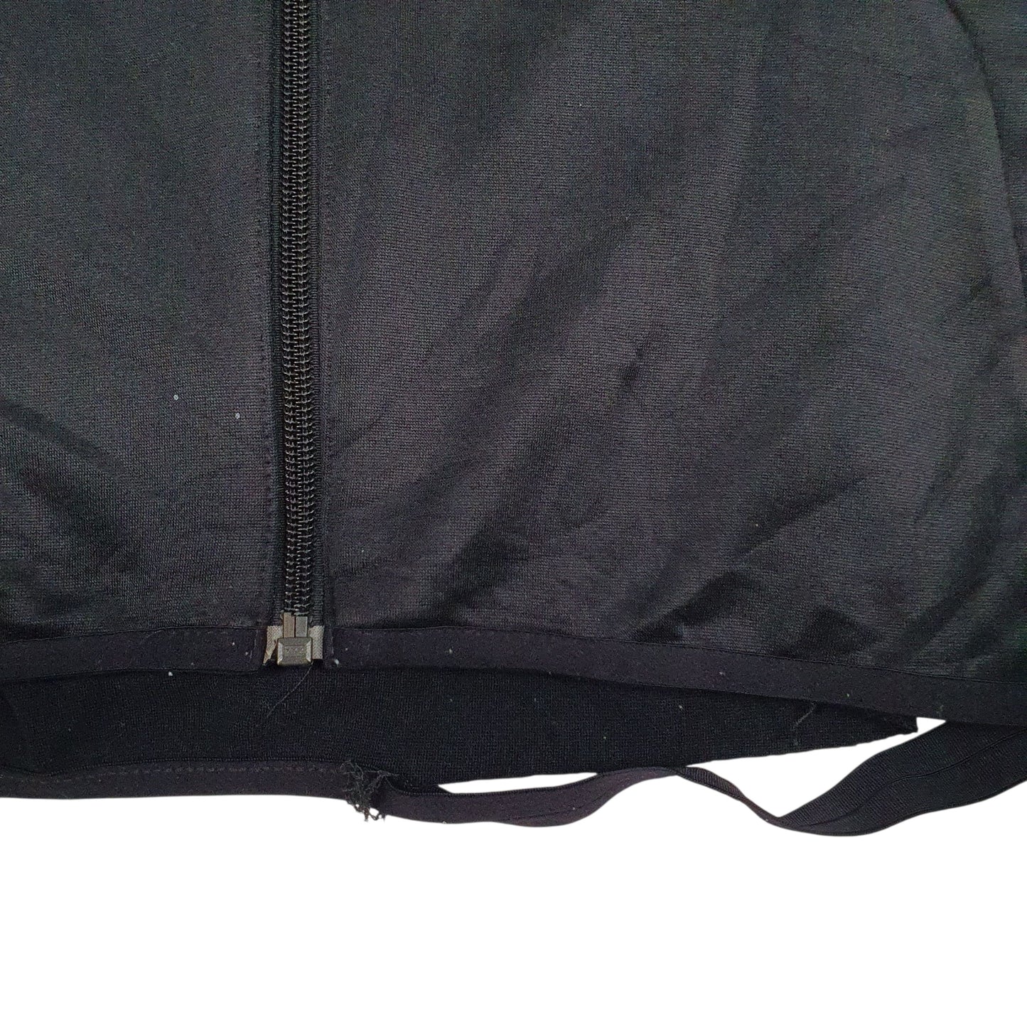 Mens Black Adidas  Full Zip Jumper