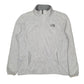 Womens White The North Face Fluffy Full Zip Jumper