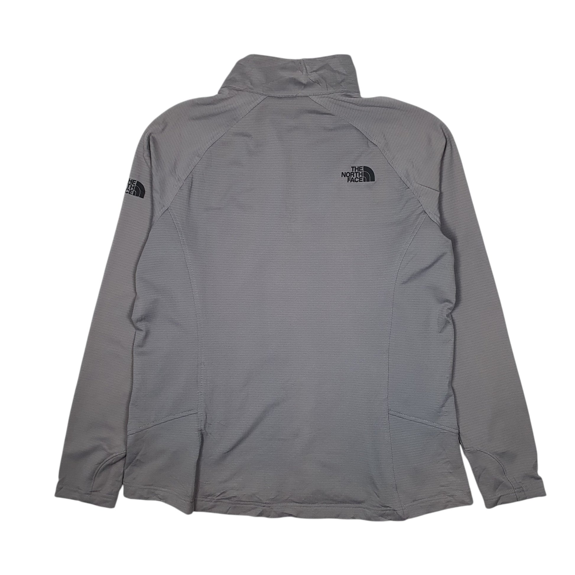 Womens Grey The North Face Activewear Quarter Zip Jumper
