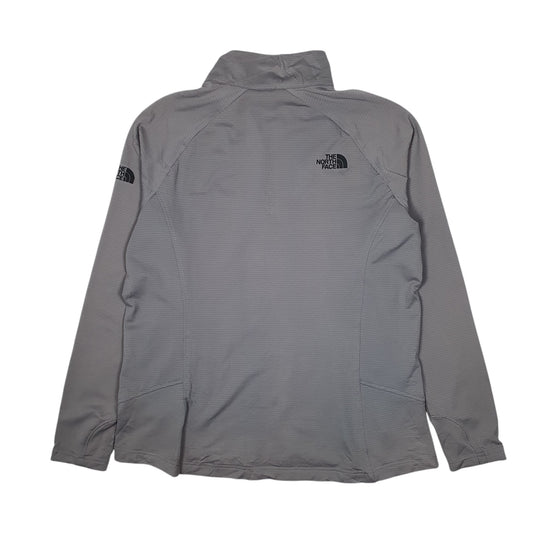 Womens Grey The North Face Activewear Quarter Zip Jumper