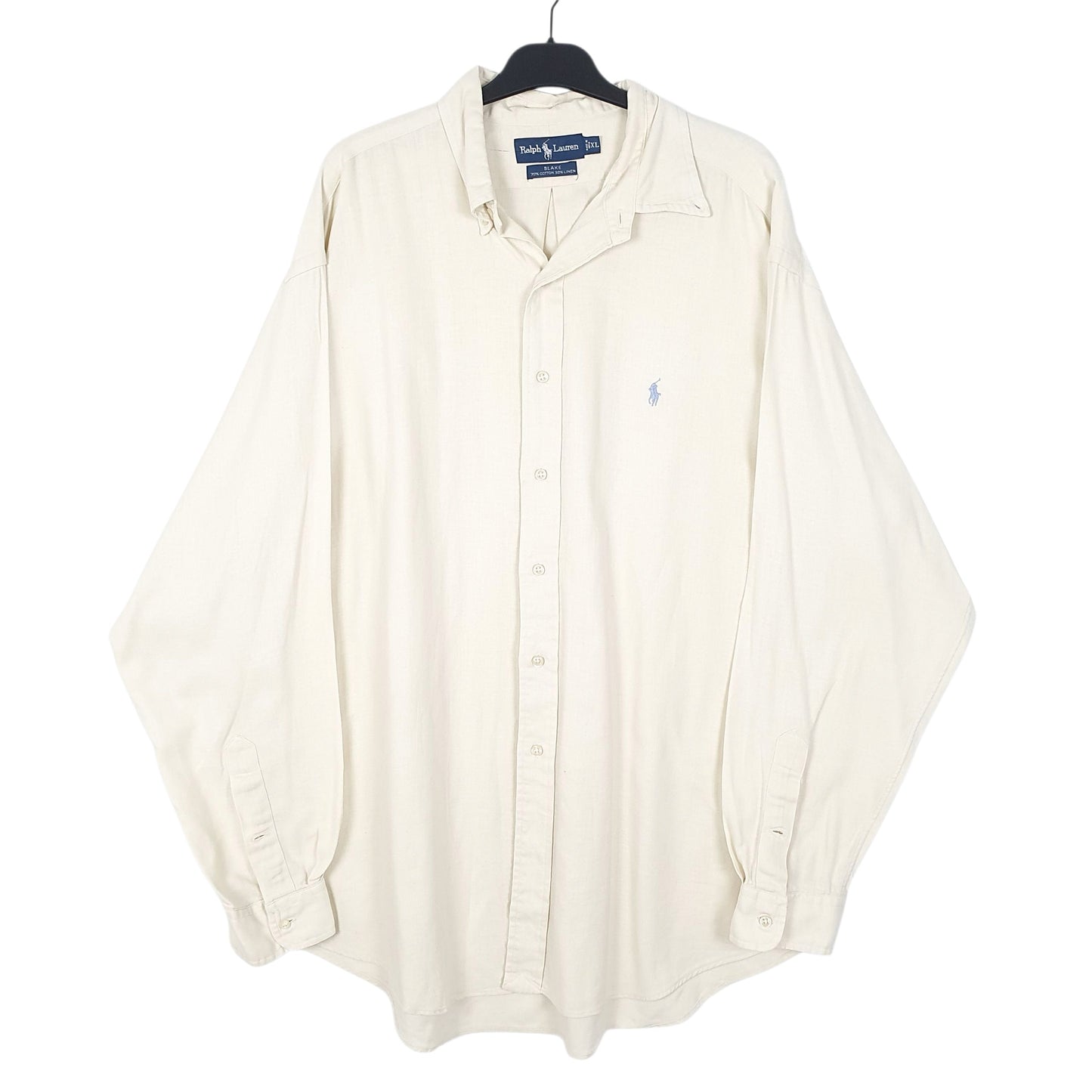 Mens Cream Ralph Lauren  Long Sleeve Shirt