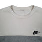 Mens Grey Nike  Crewneck Jumper