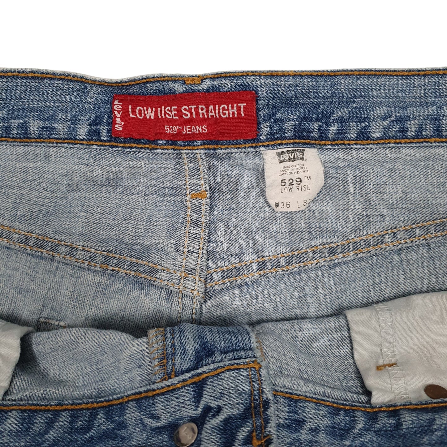 Mens Blue Levis 529 Vintage 00s  Shorts