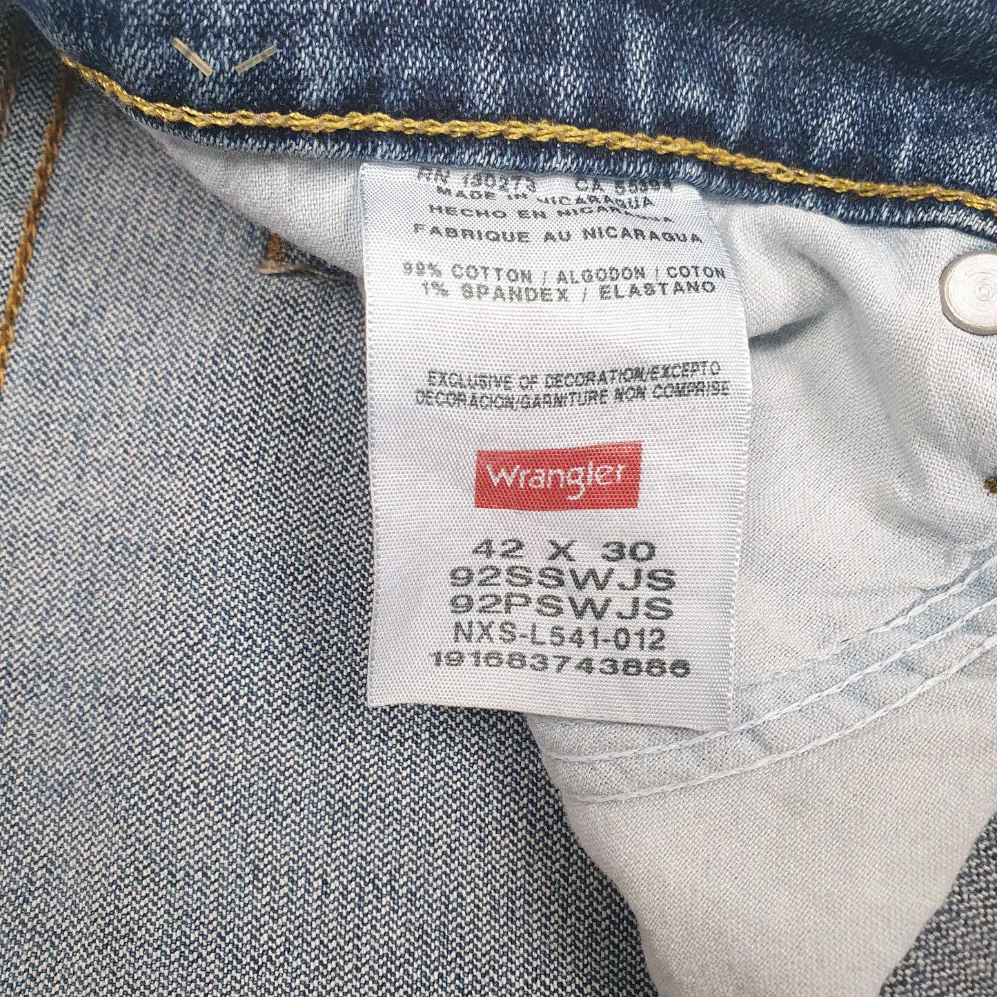 Mens Blue Wrangler   Jeans