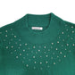 Womens Green Damart  Crewneck Jumper