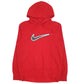 Mens Red Nike  Hoodie Jumper