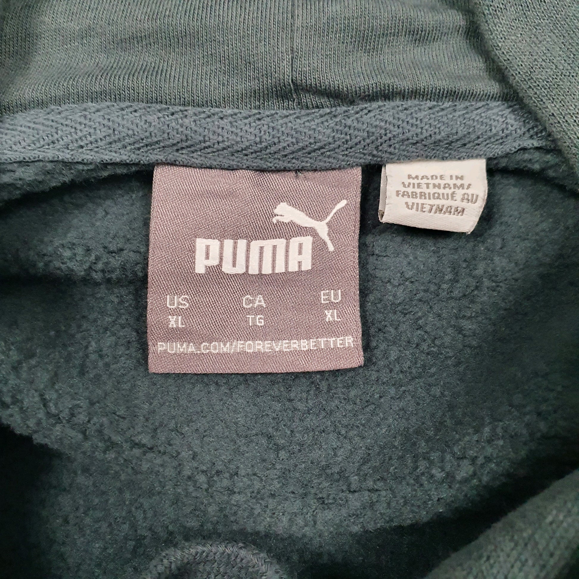 Mens Blue Puma  Hoodie Jumper