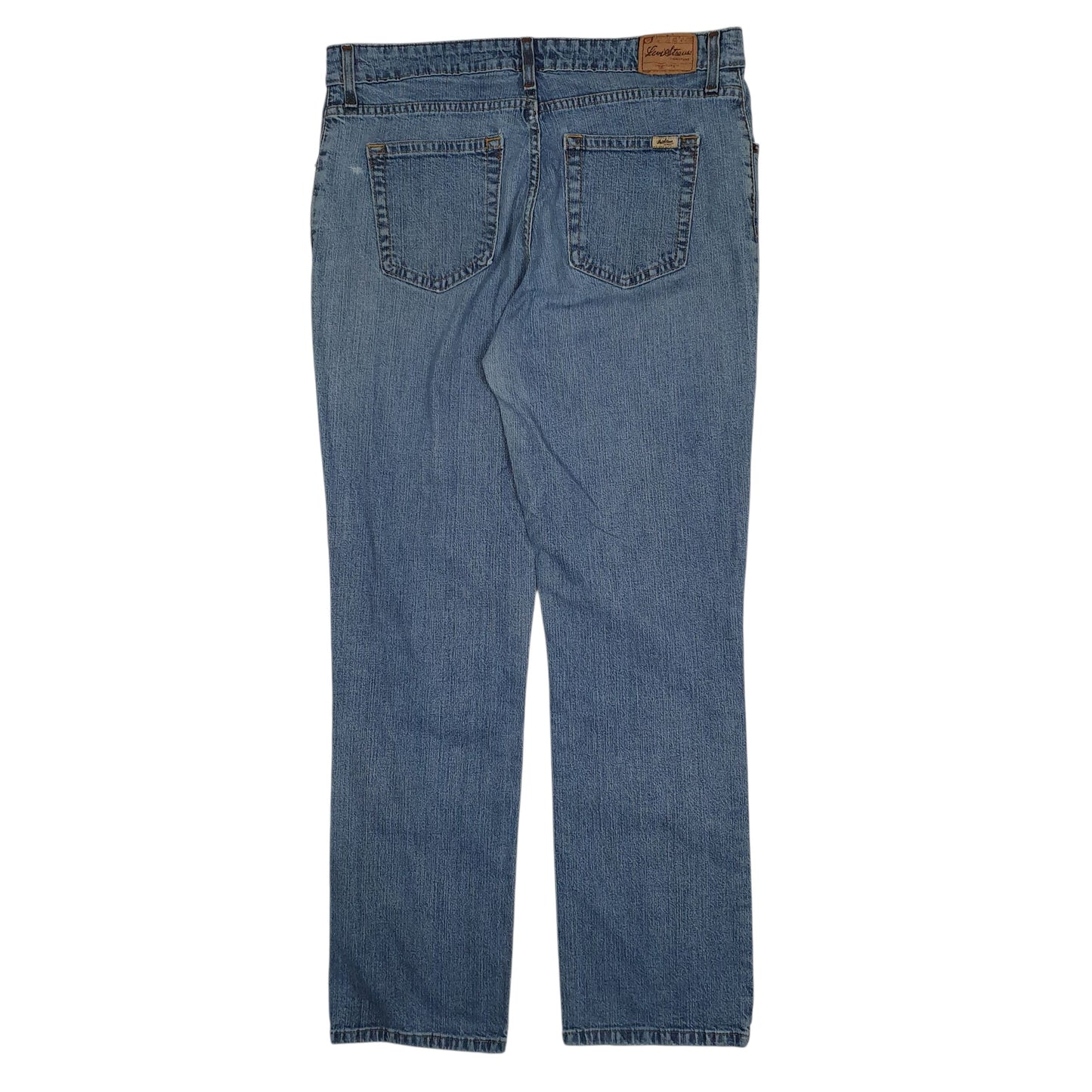 Womens Blue Levis Mid Rise  Jeans