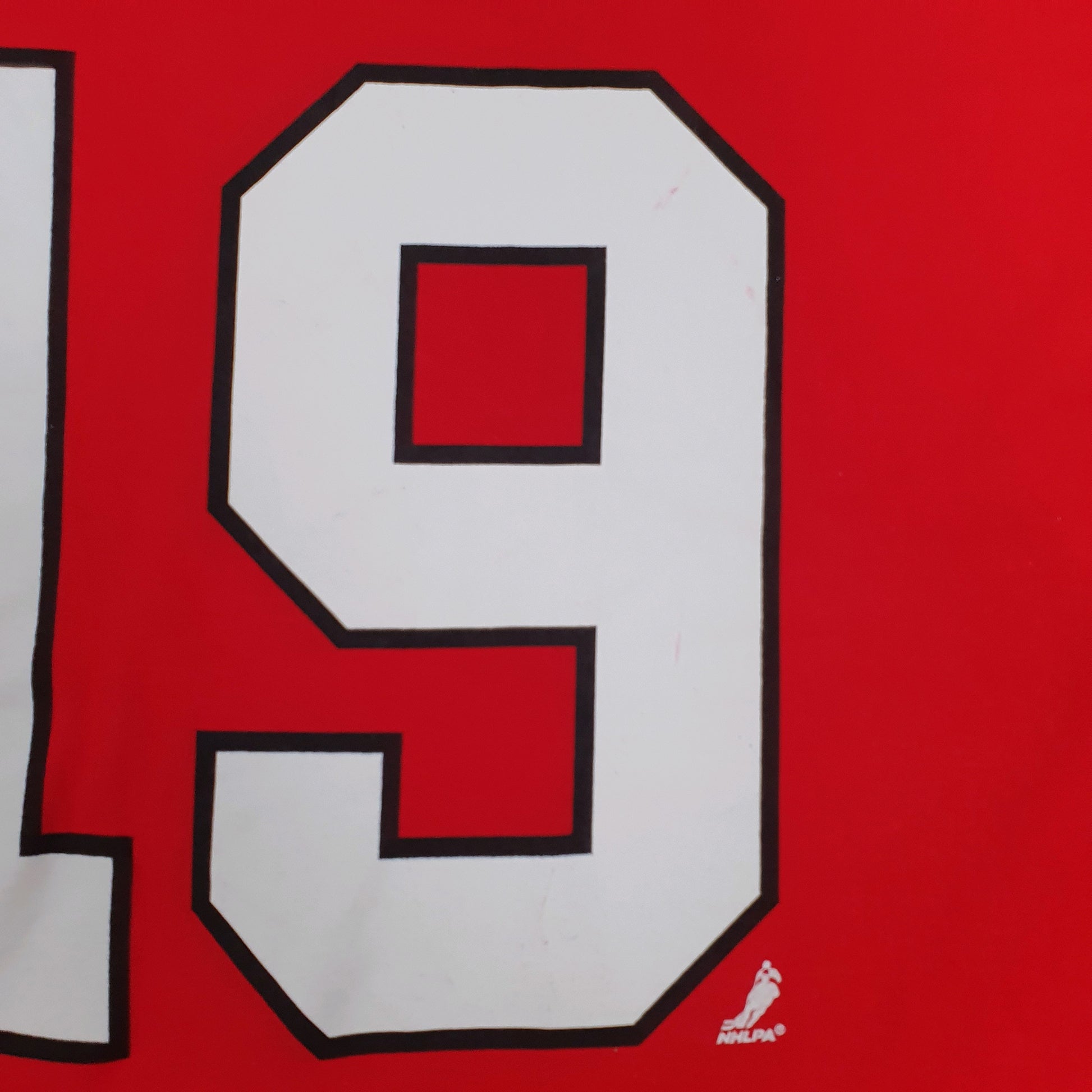 Mens Red Reebok NHL Blackhawks Hockey  T Shirt