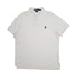 Mens White Polo Ralph Lauren  Short Sleeve Polo Shirt