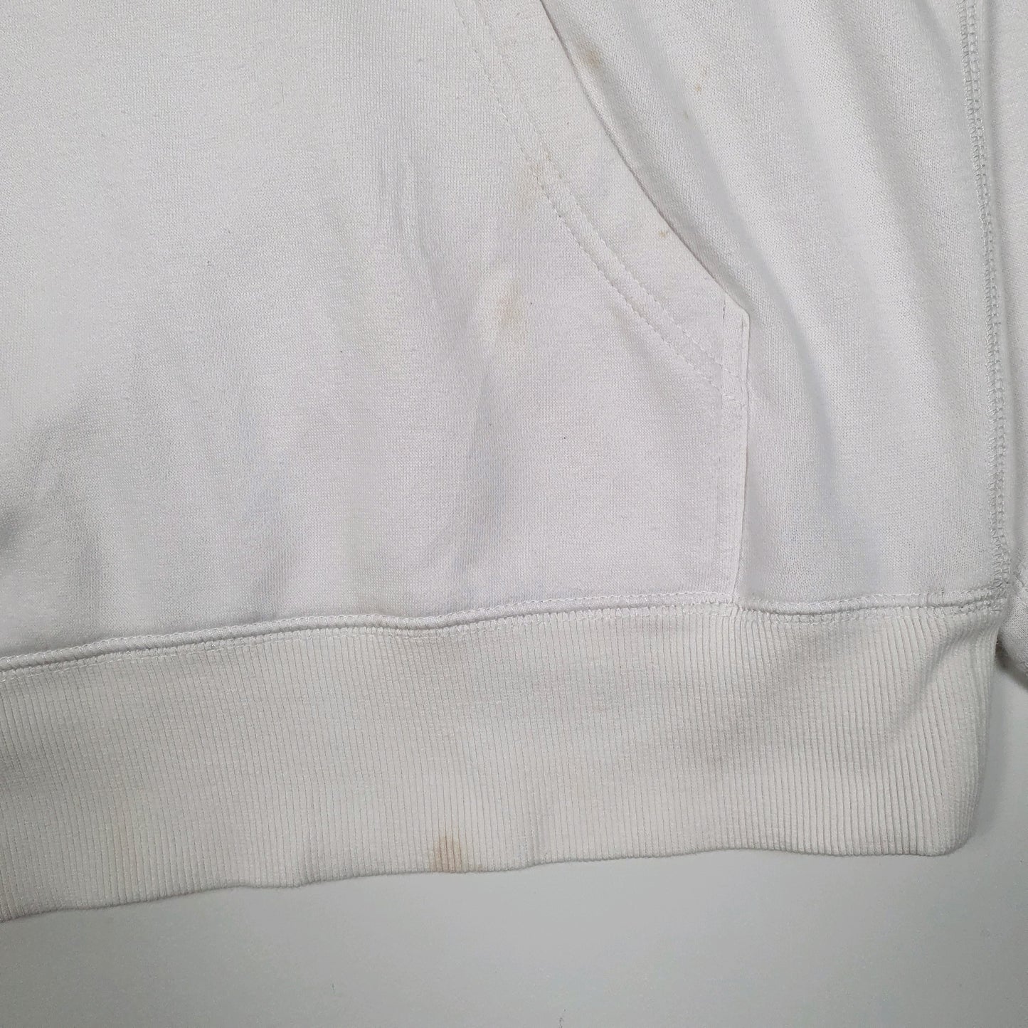 Mens White Champion  Hoodie Jumper