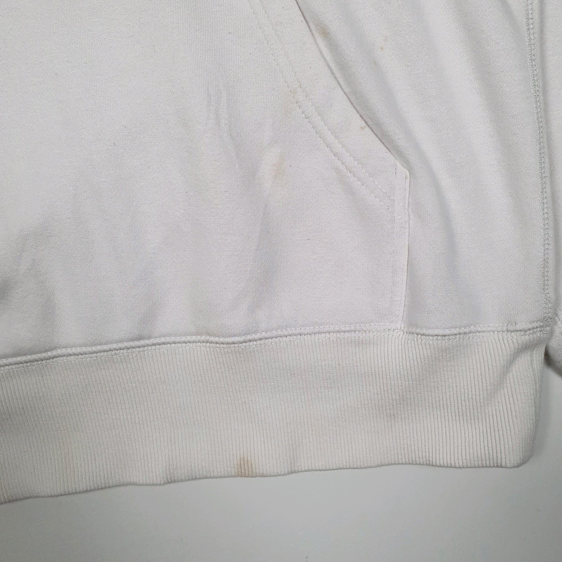 Mens White Champion  Hoodie Jumper