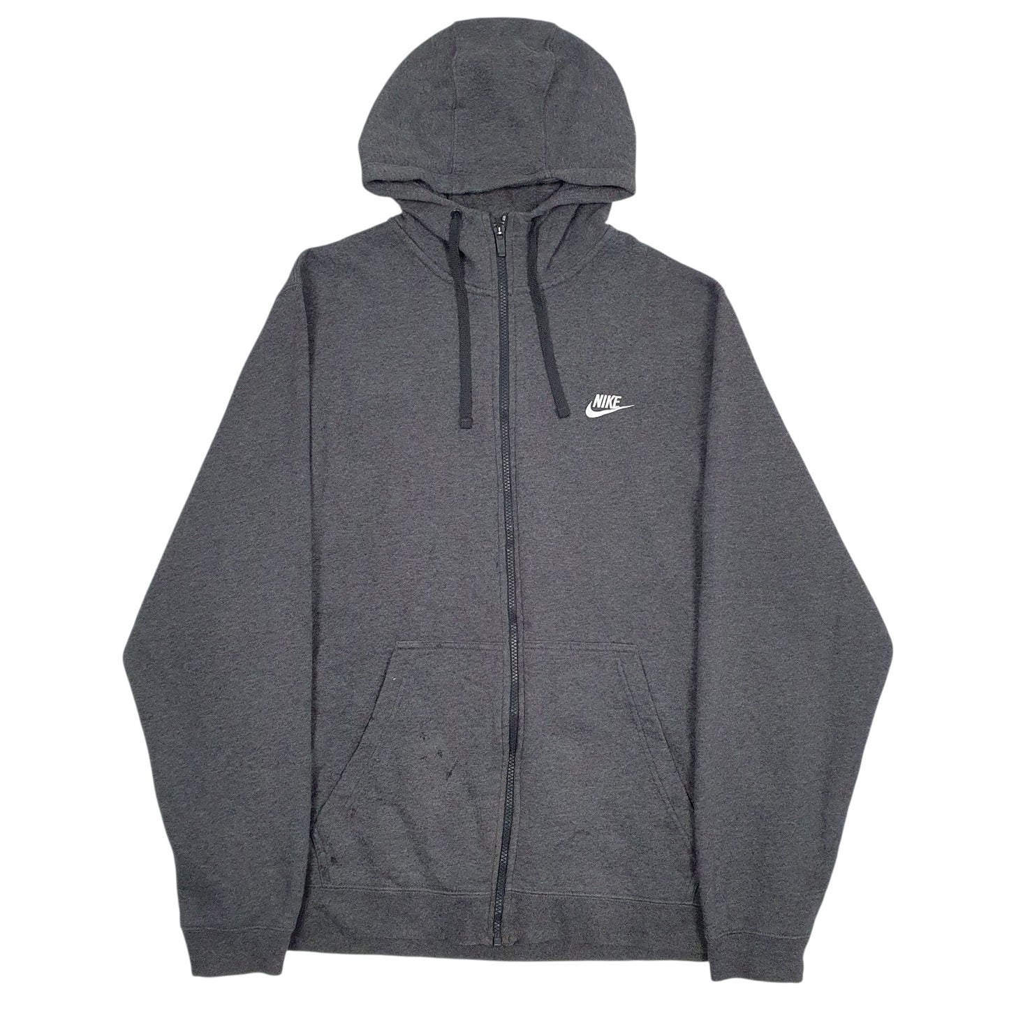 Mens Grey Nike  Full Zip Jumper