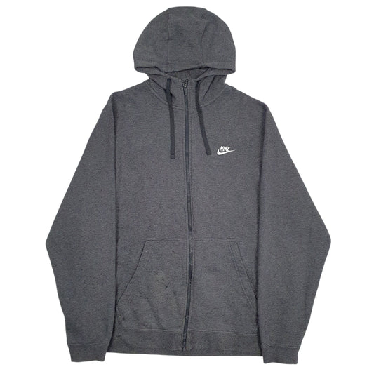 Mens Grey Nike  Full Zip Jumper