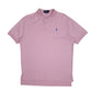Mens Pink Polo Ralph Lauren  Short Sleeve Polo Shirt