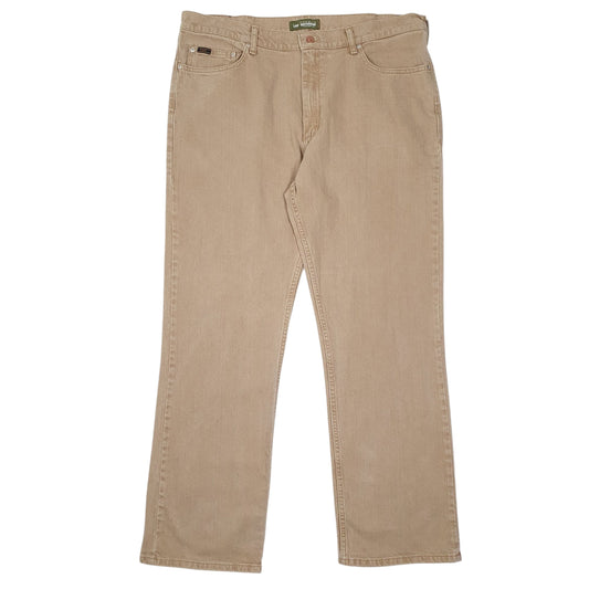 Mens Beige Lee  Straight JeansW40 L32