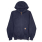 Mens Navy Carhartt  Full Zip Jumper