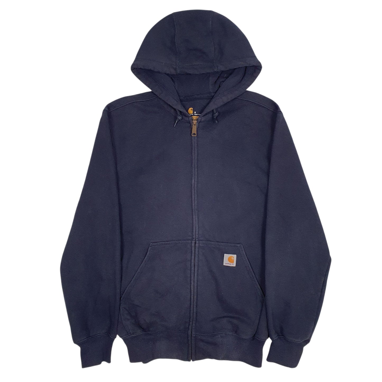 Mens Navy Carhartt  Full Zip Jumper