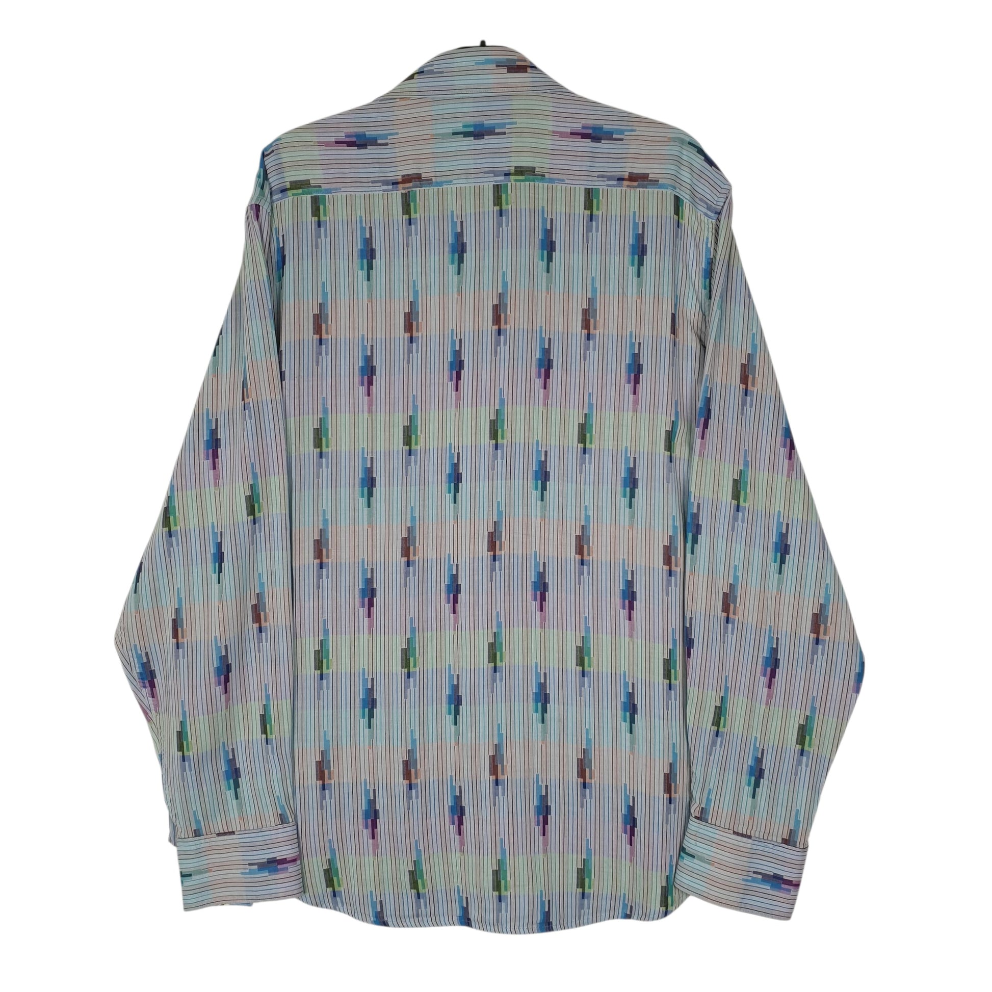 Mens Blue Robert Graham   Shirt