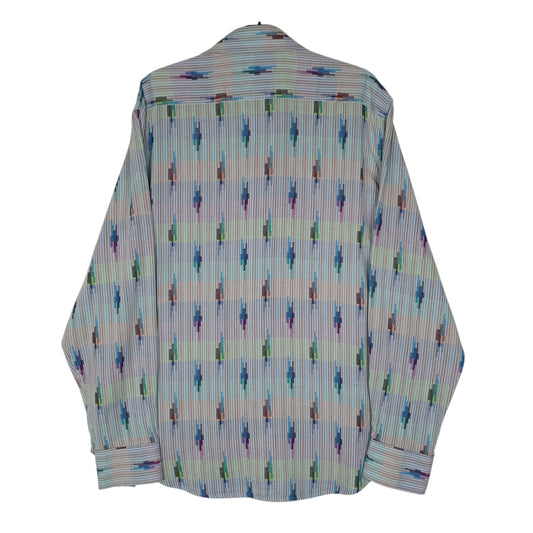 Mens Blue Robert Graham   Shirt