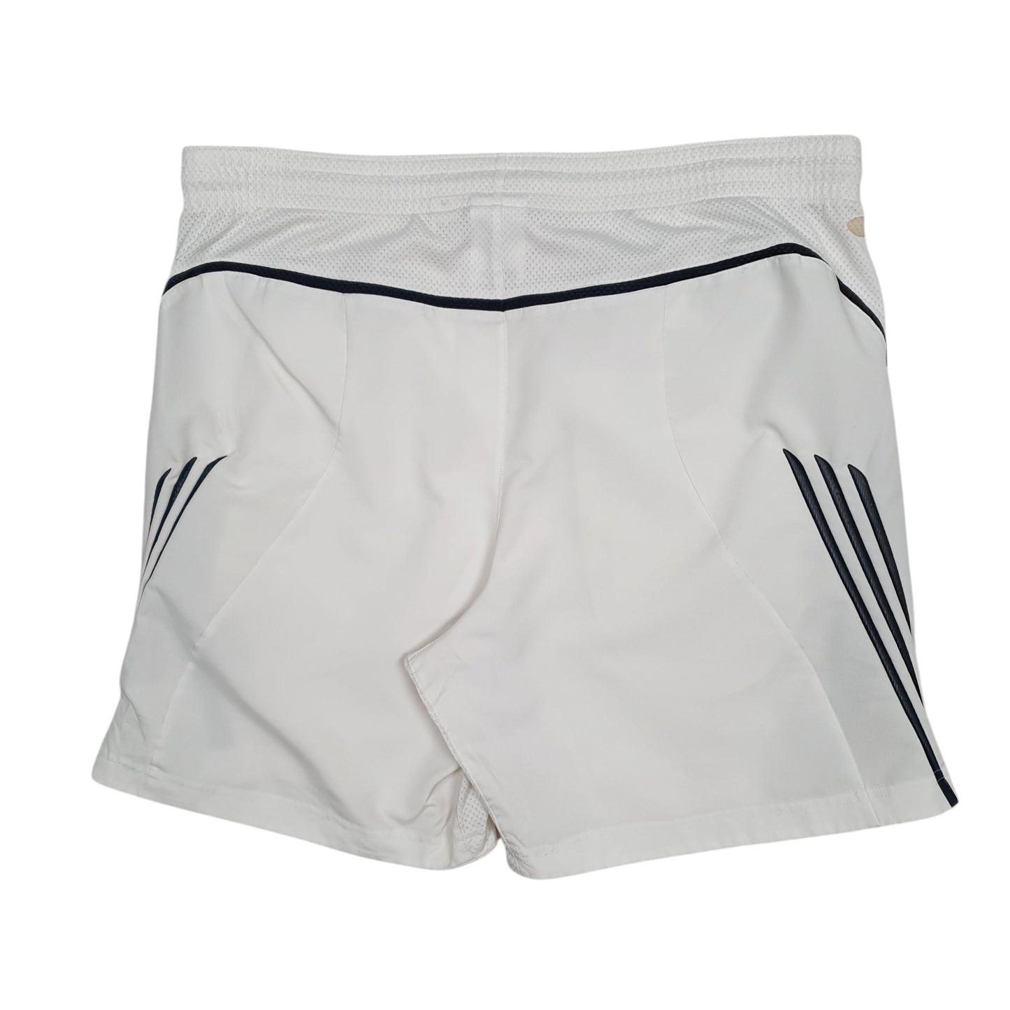 Mens White Adidas   Shorts