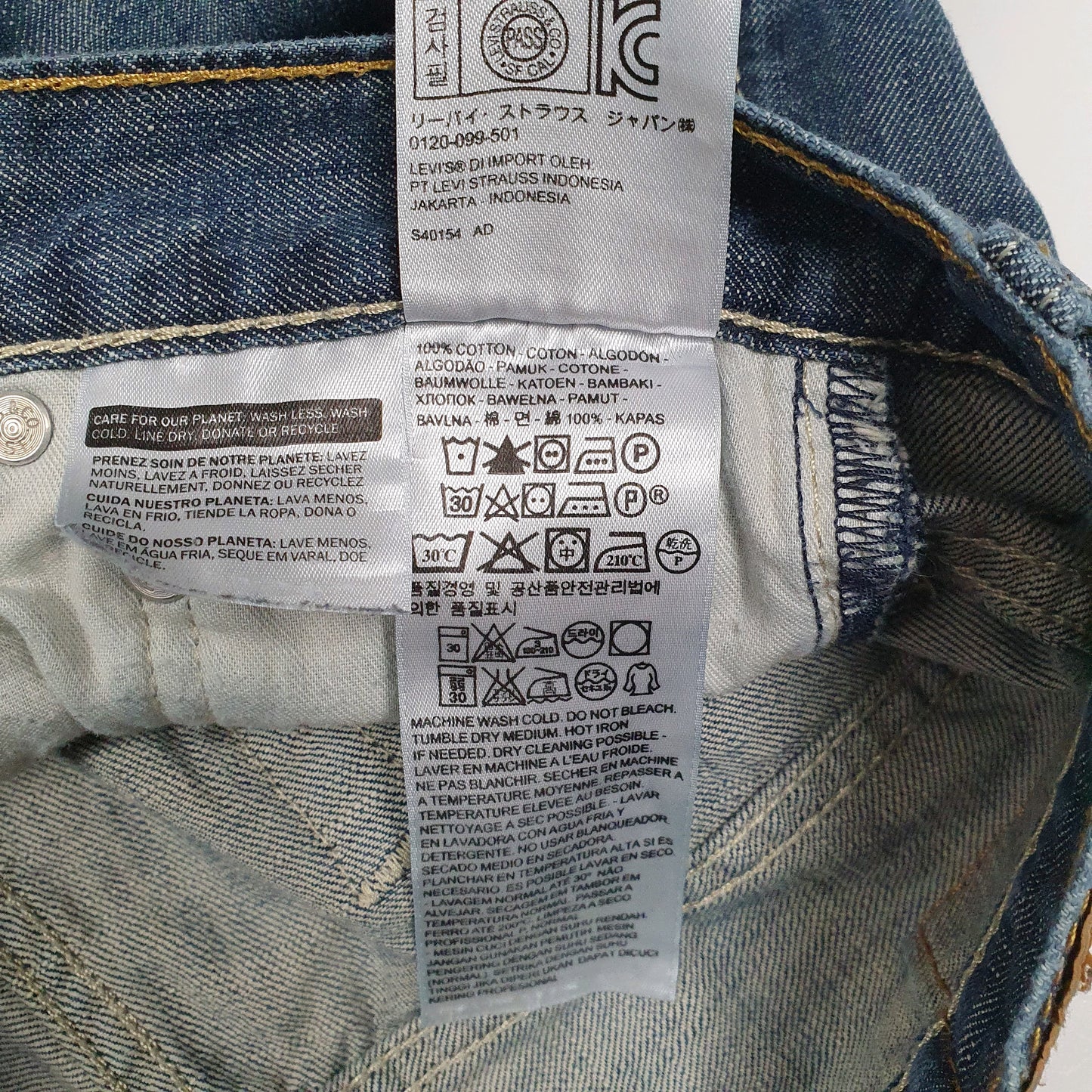 Mens Blue Levis   Jeans