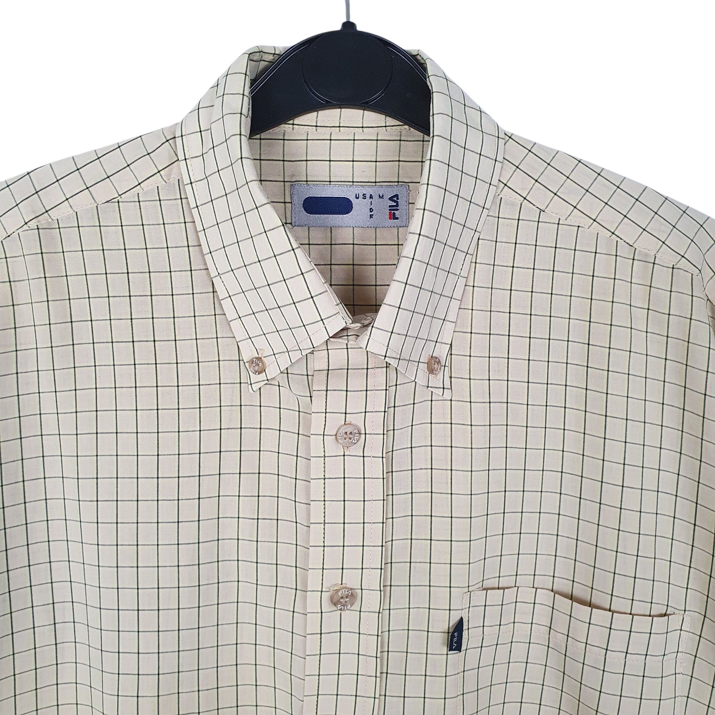 Mens Yellow Fila Performance Elitte  Shirt