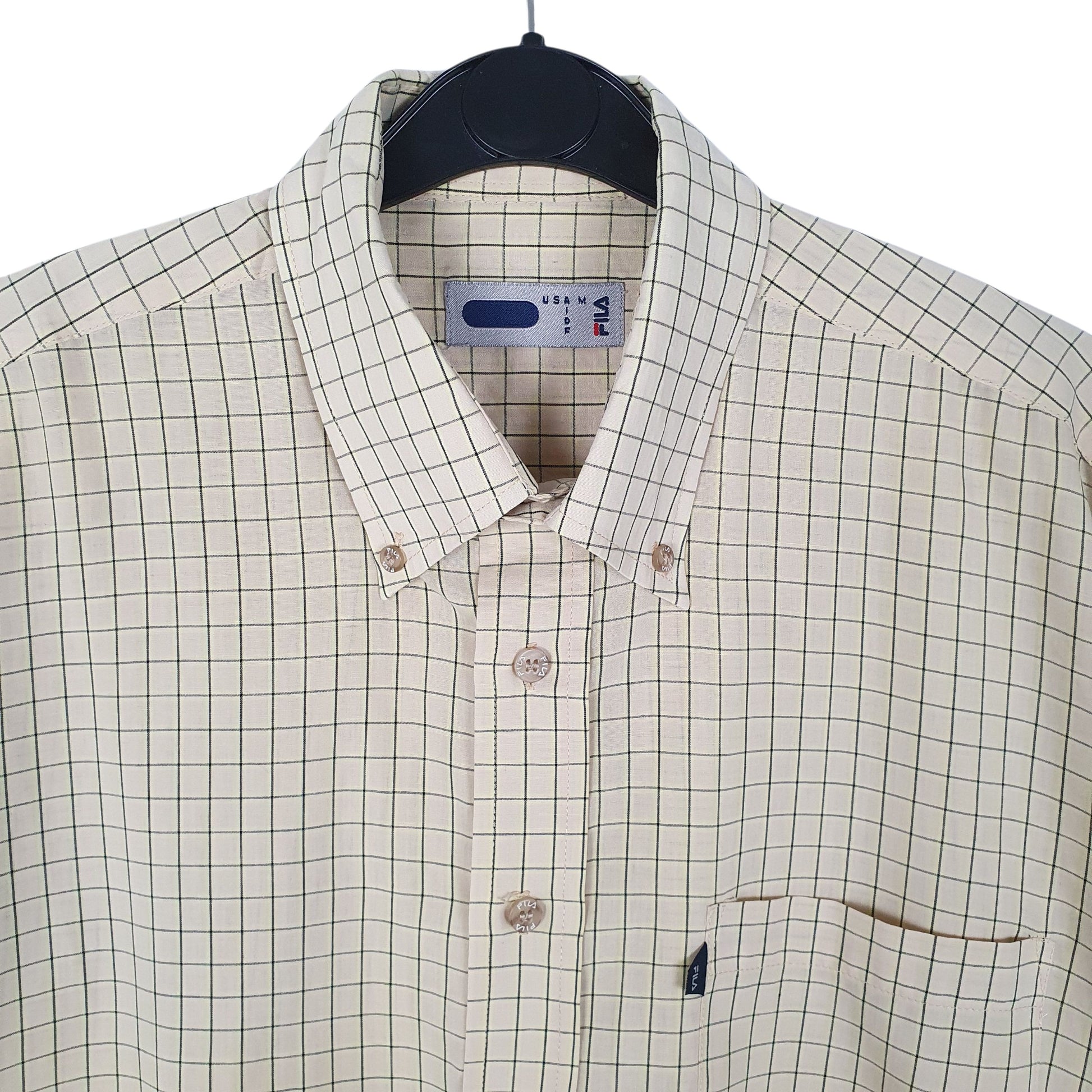 Mens Yellow Fila Performance Elitte  Shirt