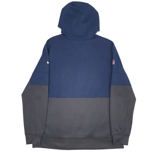 Mens Navy Nike Dri-Fit NFL Dallas Cowboys Hoodie Jumper