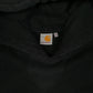Mens Black Carhartt Chase Hooded Hoodie Jumper